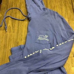 Periwinkle Vineyard Vines Hooded Top